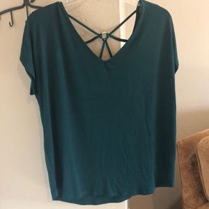 Dark Green Papermoon Top NWT!